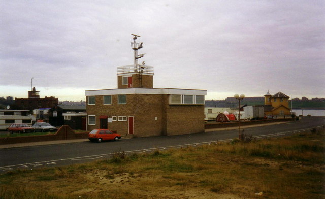 South Shields College marine radar teaching station near the South Tyne Pier